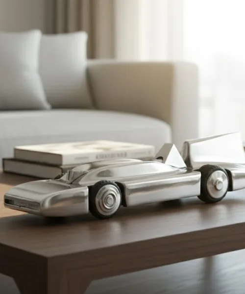 METAL BLUEBIRD CAR TABLETOP