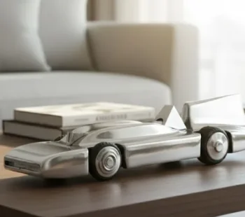 METAL BLUEBIRD CAR TABLETOP