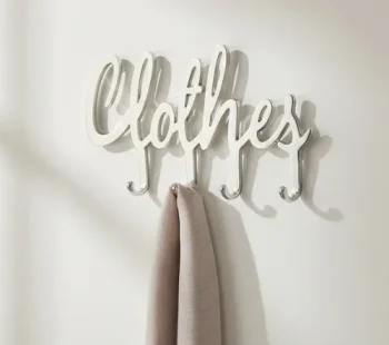CLOTHES SCRIPT WALL HOOK